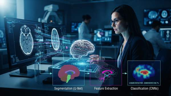 Editorial illustration for From Raw Scan to Diagnosis: How the AI Medical Imaging Pipeline Works